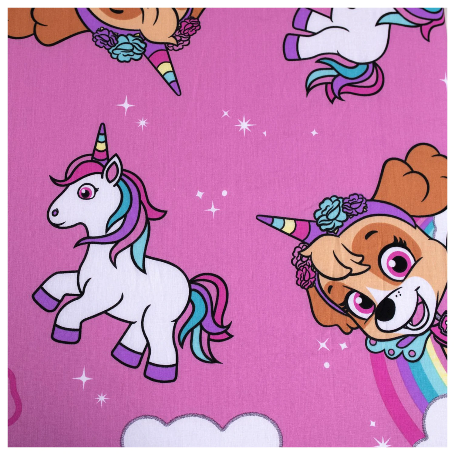 Paw Patrol Unicorn Dreams Prześcieradło z Gumką 90x200 cm zdjęcie produktu