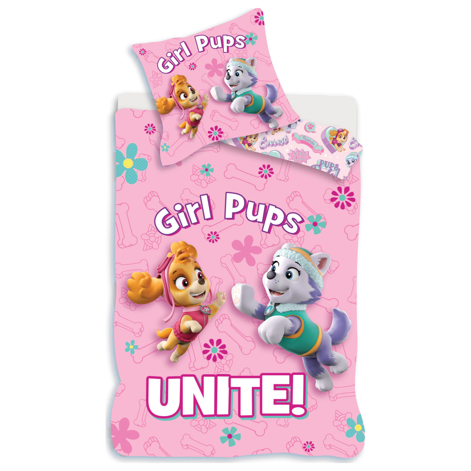 Paw Patrol Unite Kids' Poszewka na kołdrę dla przedszkolaków zdjęcie produktu