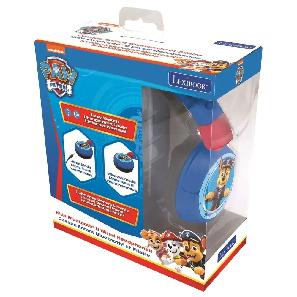 Paw Patrol bezprzewodowe słuchawki dla dzieci zdjęcie produktu