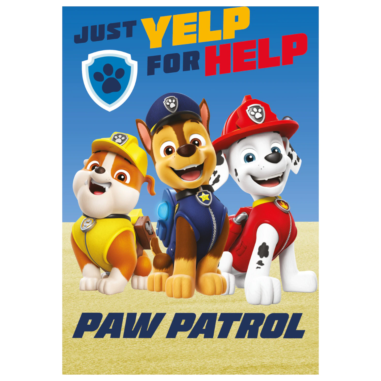 Paw Patrol Yelp koc polarowy zdjęcie produktu