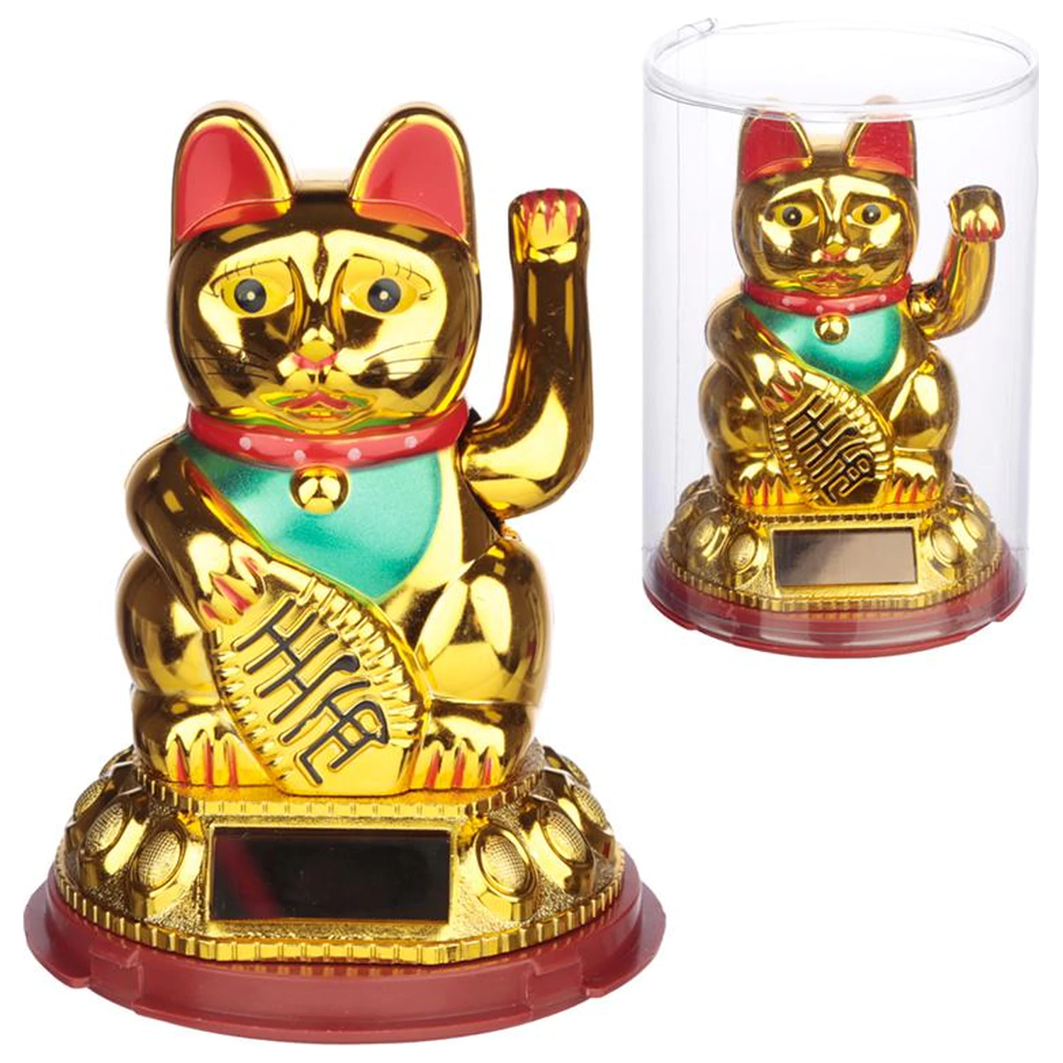 MANEKI-NEKO Good Luck Solar Pal 14 cm zdjęcie produktu