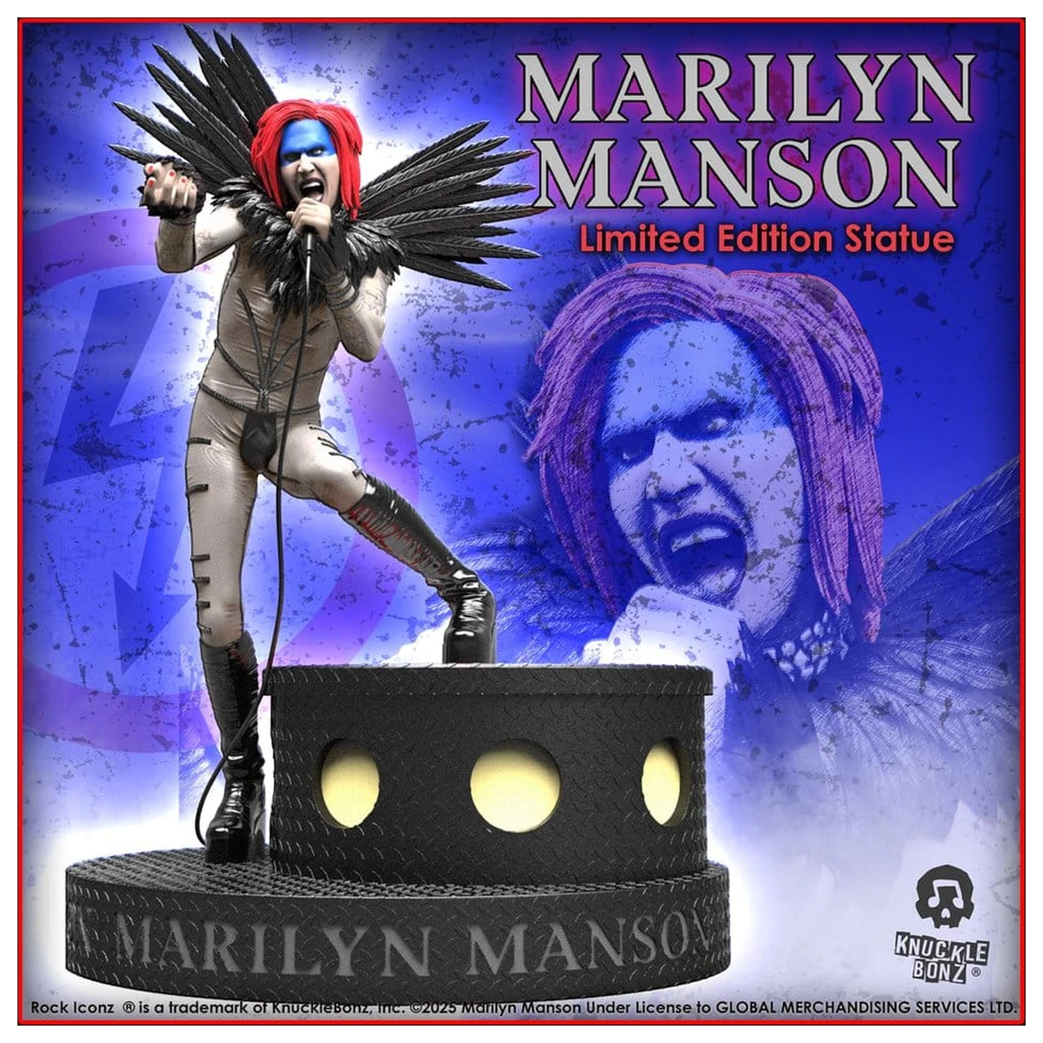 Marilyn Manson Rock Iconz Statuetka Marilyn Manson II 24 cm zdjęcie produktu