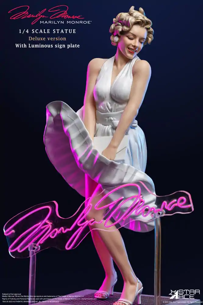 Statua Marilyn Monroe 1/4 Marilyn Monroe Deluxe Version 50 cm zdjęcie produktu