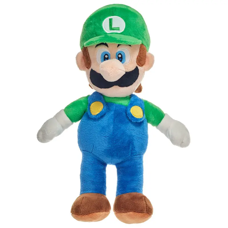 Mario Bros Luigi miękka pluszowa zabawka 38 cm zdjęcie produktu