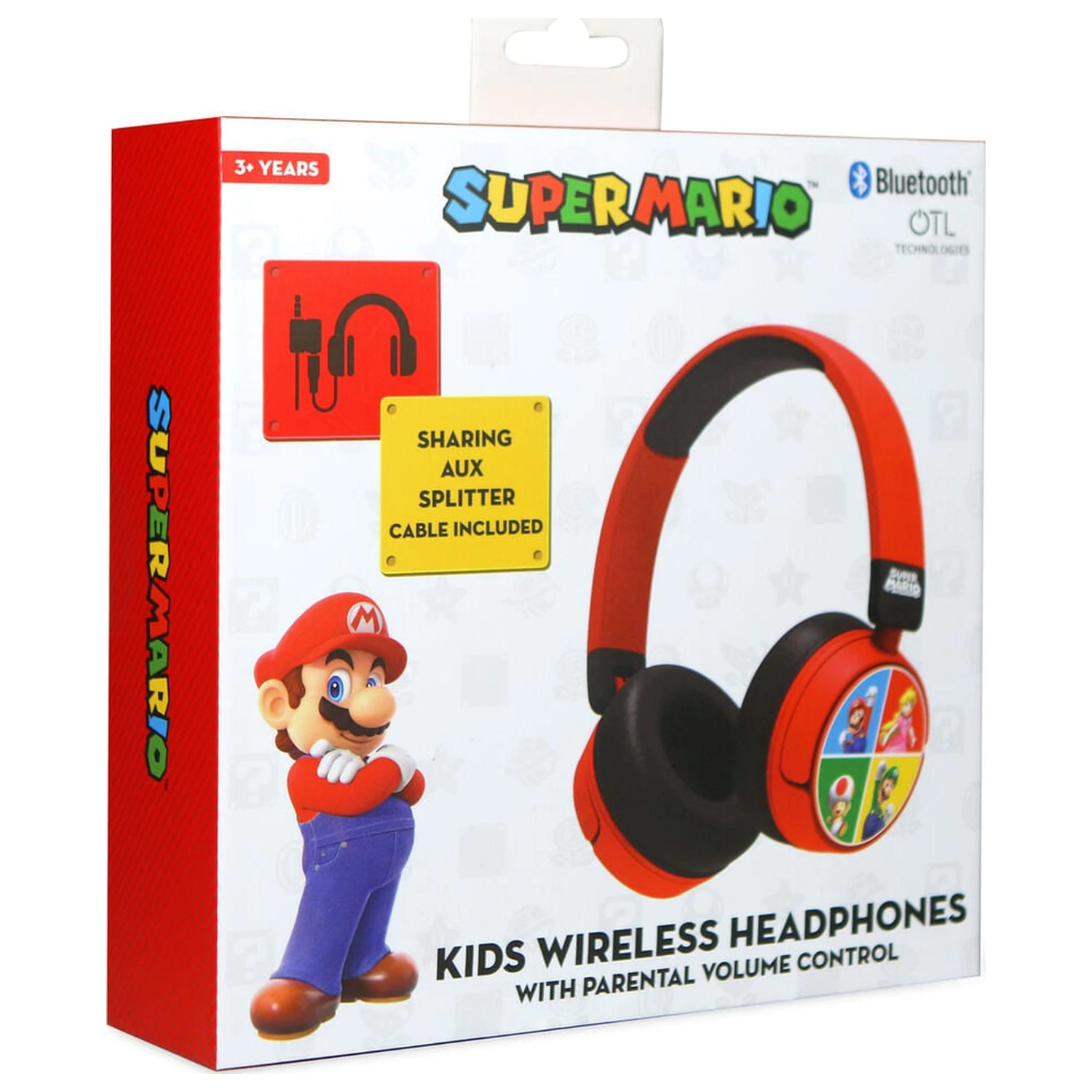 Mario Bros Super Mario and friends core słuchawki zdjęcie produktu