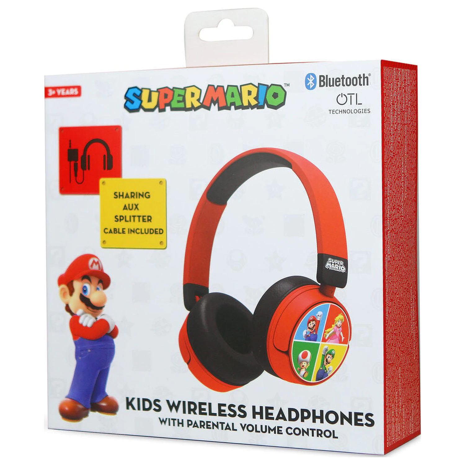Mario Bros Super Mario and friends core słuchawki zdjęcie produktu