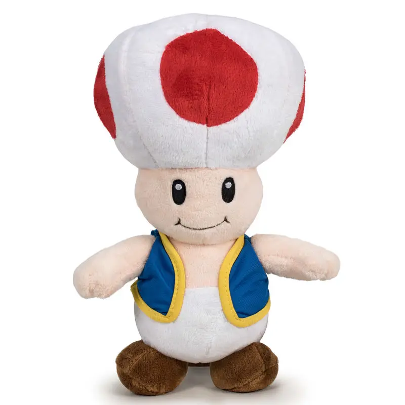 Mario Bros Toad miękka pluszowa zabawka 30cm zdjęcie produktu