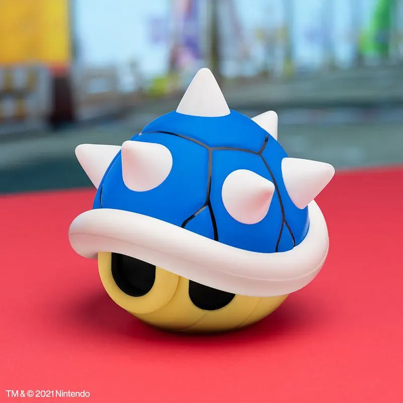 Lampa w Kształcie Pudełka Mario Kart z Dźwiękiem Blue Shell 14 cm zdjęcie produktu