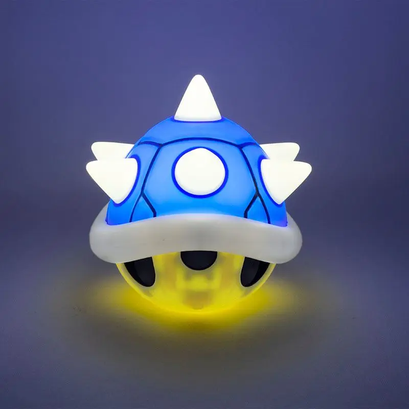 Lampa w Kształcie Pudełka Mario Kart z Dźwiękiem Blue Shell 14 cm zdjęcie produktu