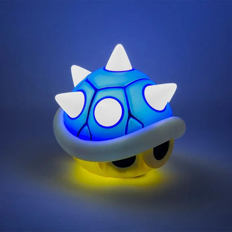 Lampa w Kształcie Pudełka Mario Kart z Dźwiękiem Blue Shell 14 cm zdjęcie produktu