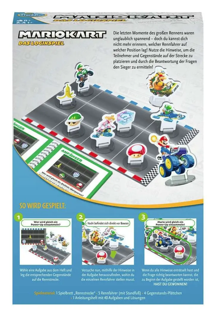 Mario Kart Board Game Das Logikspiel *German Edition* - Gra planszowa zdjęcie produktu