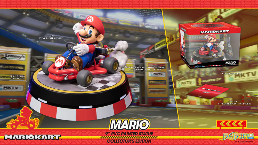 Mario Kart PVC Statuetka Mario Edycja Kolekcjonerska 22 cm zdjęcie produktu