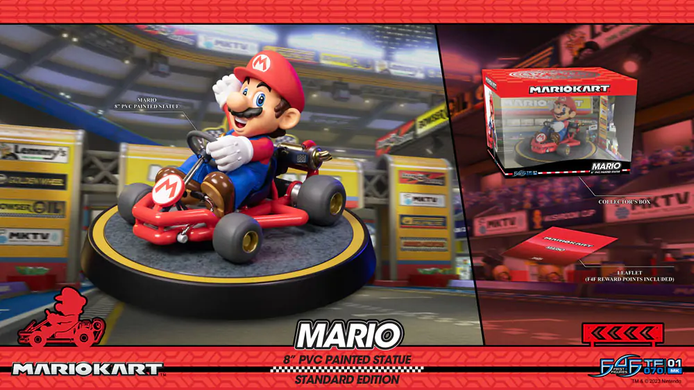 Mario Kart PVC Statua Mario Standard Edition 19 cm zdjęcie produktu