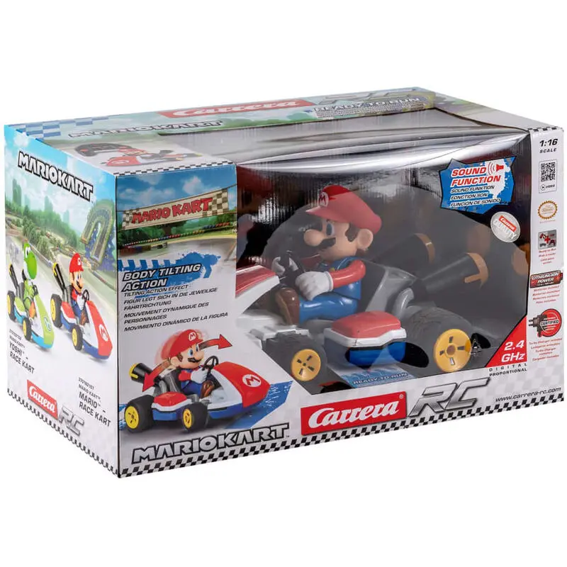 Mario Kart Mario Samochód zdalnie sterowany dźwiękiem zdjęcie produktu