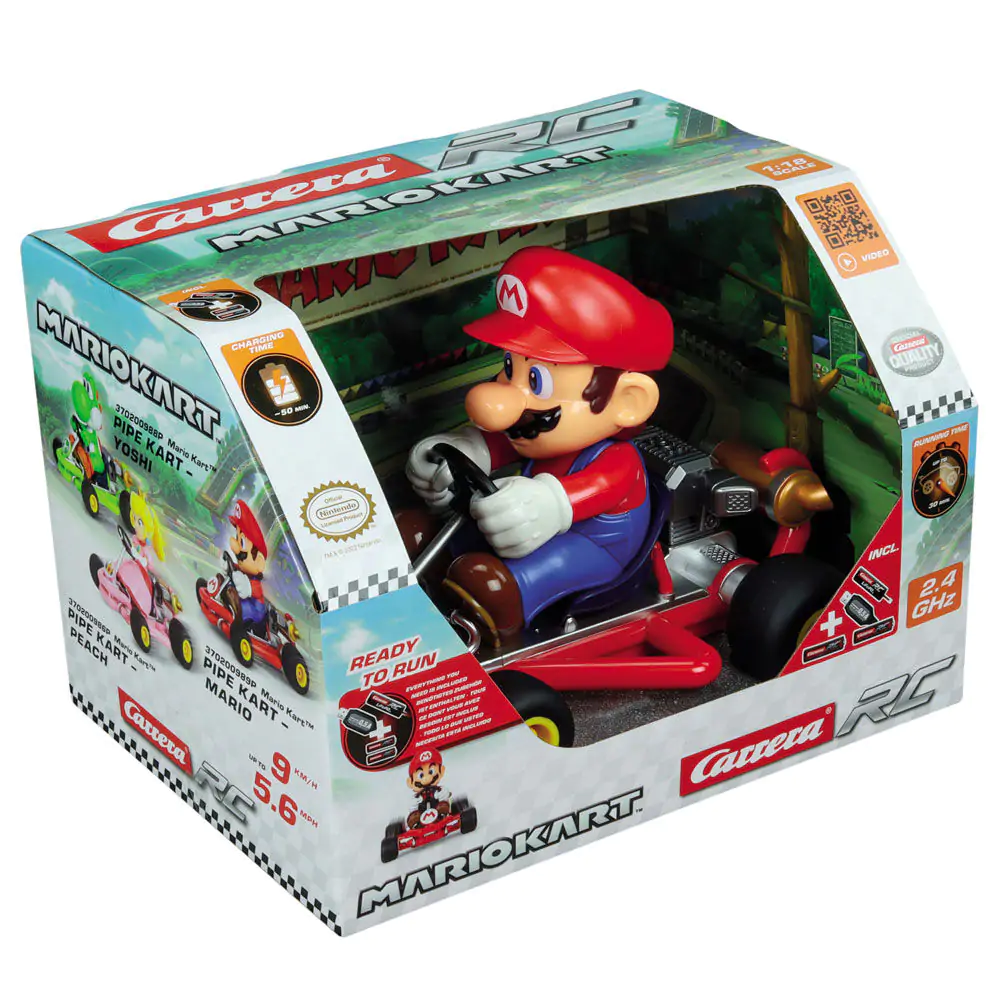 Mario Kart Pipe Kart sterowany radiowo samochód zdjęcie produktu