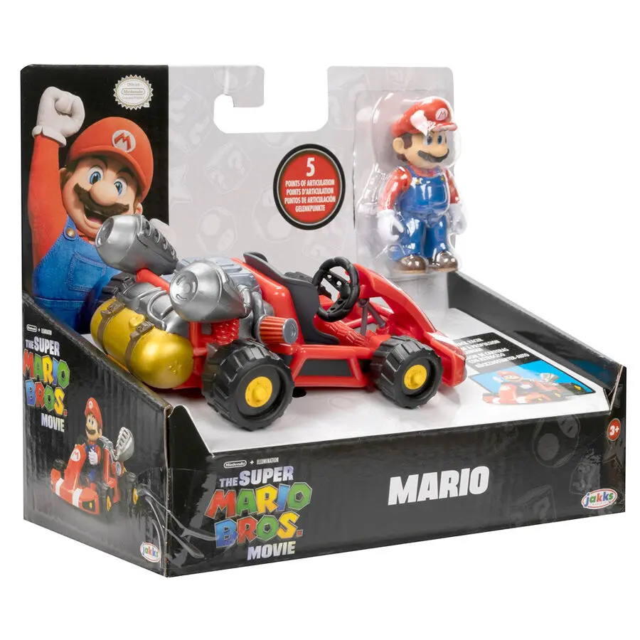 Mario Kart The Movie figurka Super Mario Kart 7 cm zdjęcie produktu