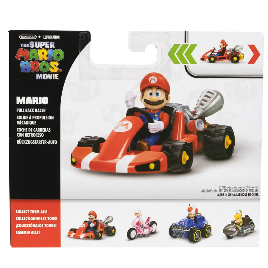 Mario Kart The Movie figurka Super Mario Kart 7 cm zdjęcie produktu