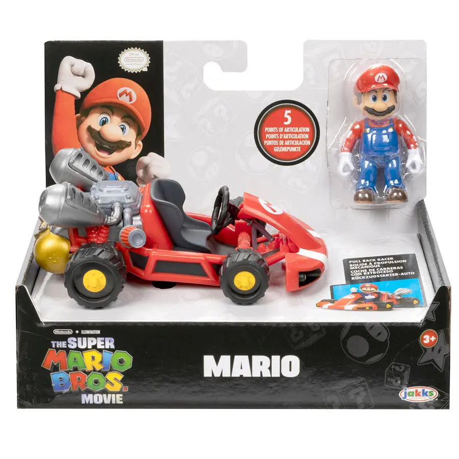 Mario Kart The Movie figurka Super Mario Kart 7 cm zdjęcie produktu