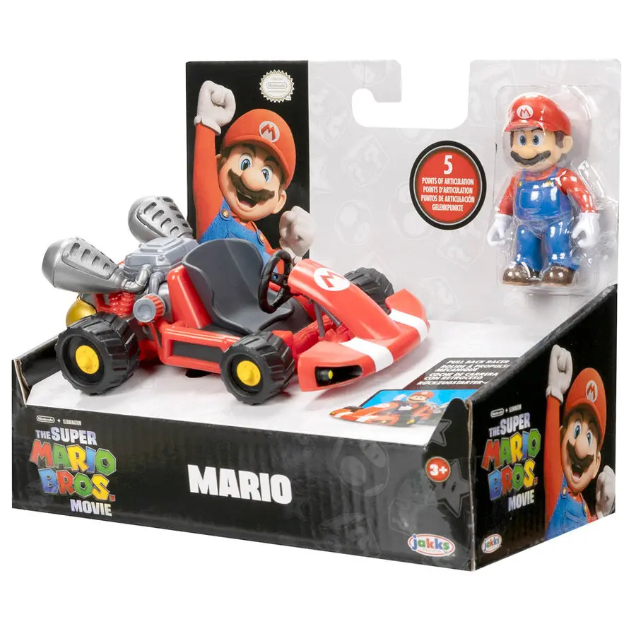 Mario Kart The Movie figurka Super Mario Kart 7 cm zdjęcie produktu
