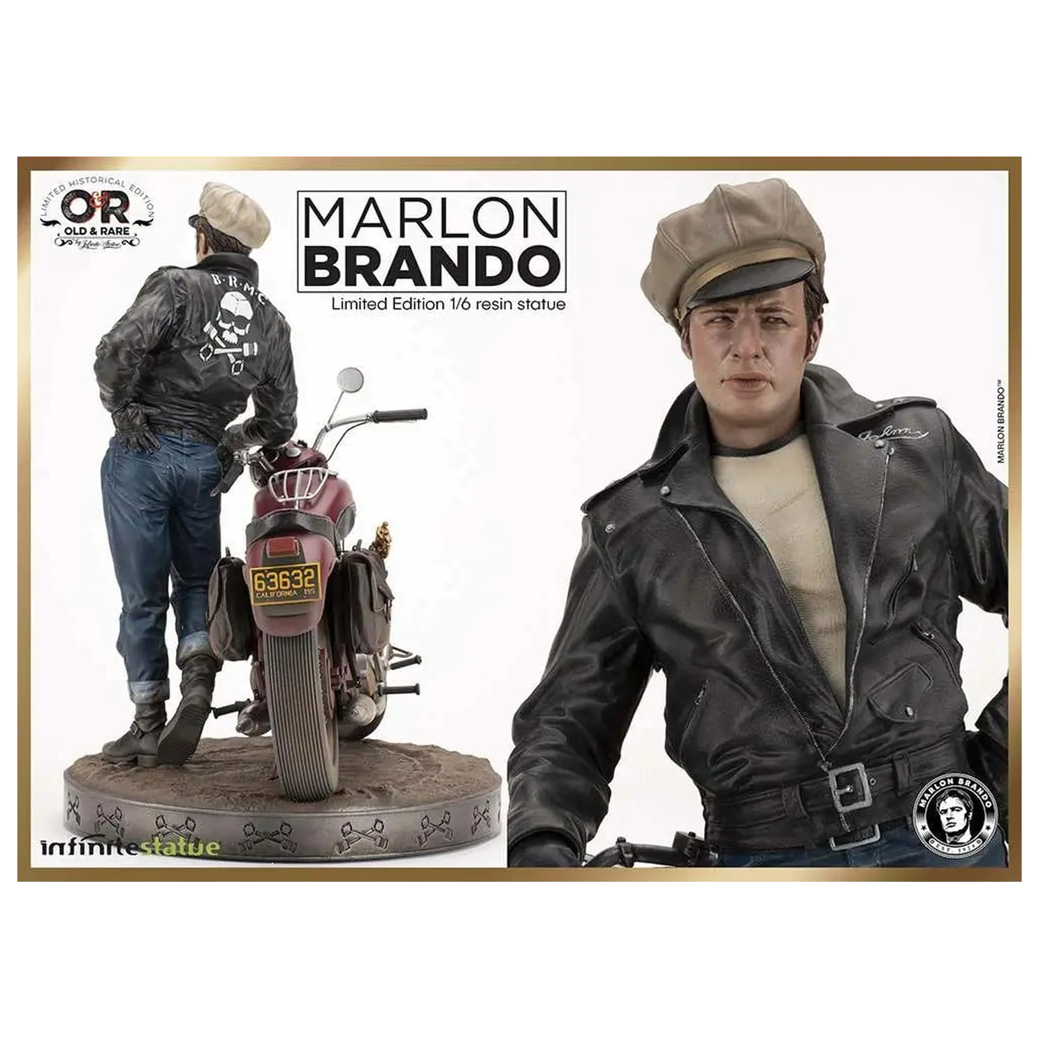 Marlon Brando with Bike Statua w Edycji Limitowanej 1/6 30cm zdjęcie produktu