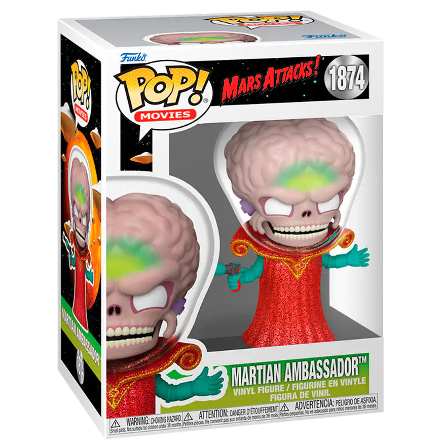 Mars Attacks Funko POP! Movies Figurka winylowa Ambasador 9 cm zdjęcie produktu