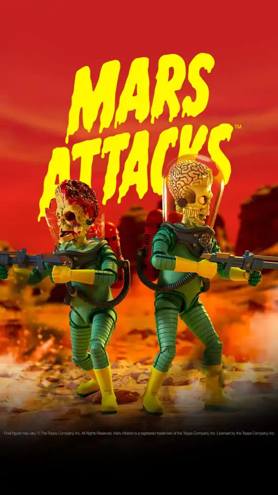 Mars Attacks Ultimates Figurka Akcji Martian Fala 1 18 cm zdjęcie produktu