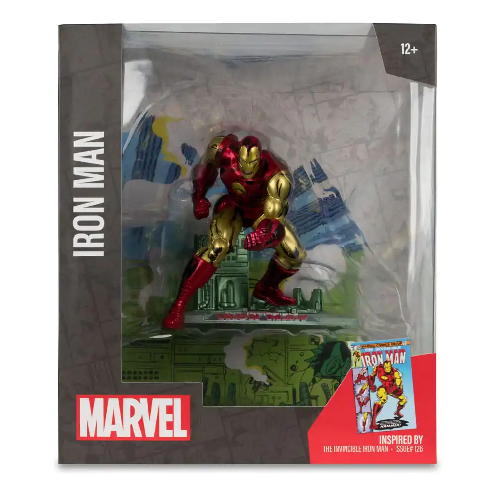 Marvel PVC Statuetka 1/10 Iron Man (The Invincible Iron Man #126) 11 cm zdjęcie produktu