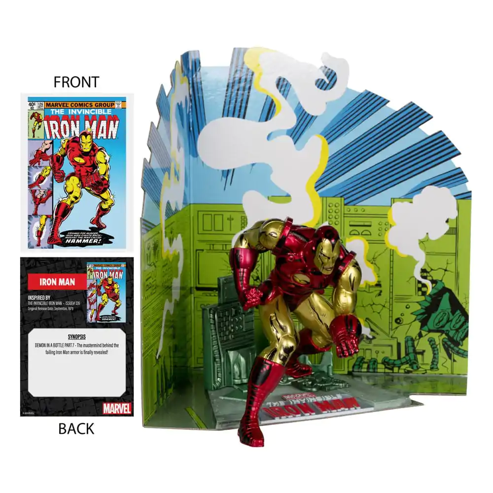 Marvel PVC Statuetka 1/10 Iron Man (The Invincible Iron Man #126) 11 cm zdjęcie produktu