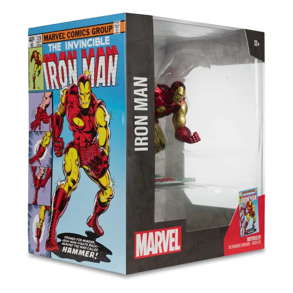 Marvel PVC Statuetka 1/10 Iron Man (The Invincible Iron Man #126) 11 cm zdjęcie produktu