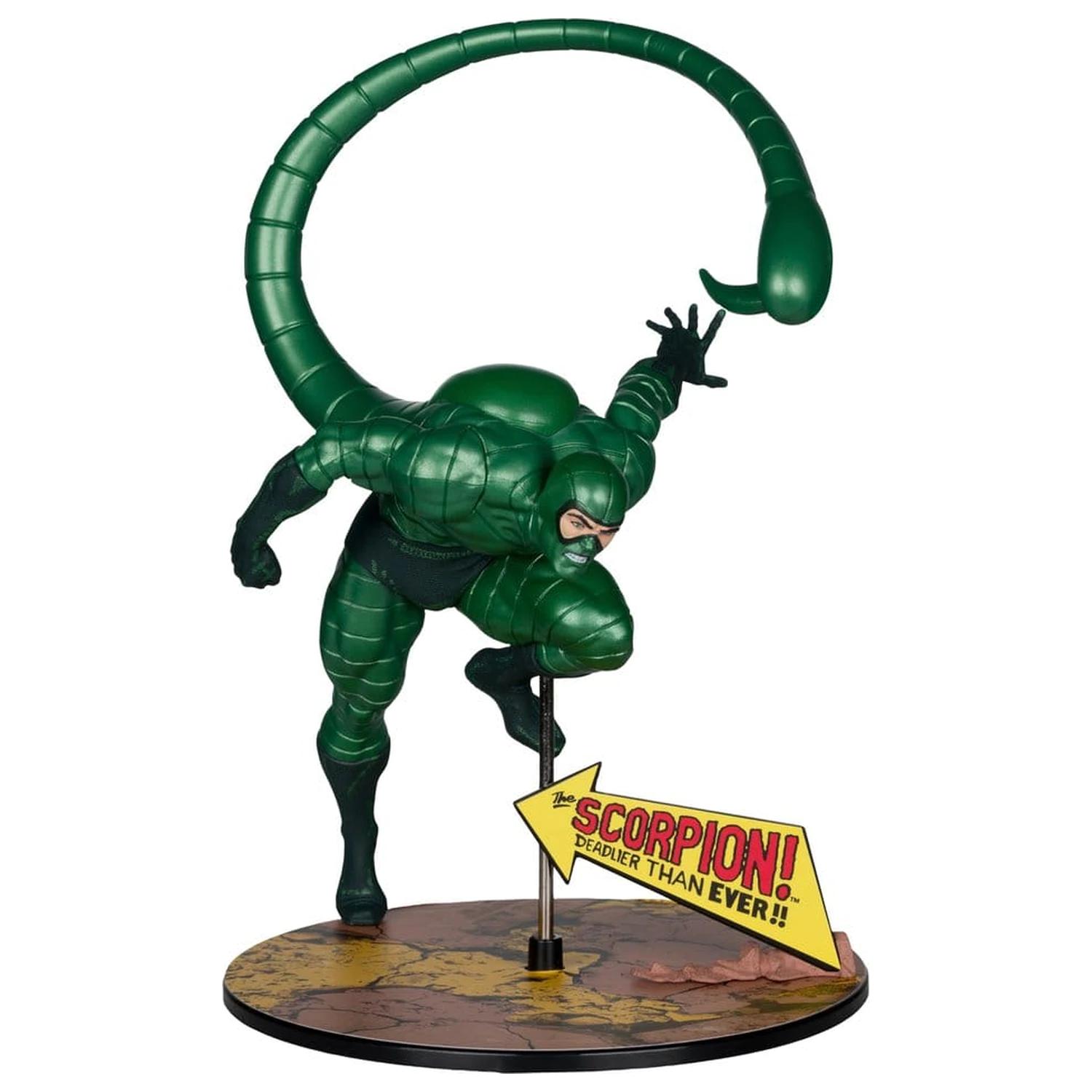 Marvel PVC Statuetka 1/10 Scorpion (Metallic) (The Amazing Spider-Man #318) (Gold Label) 18 cm zdjęcie produktu
