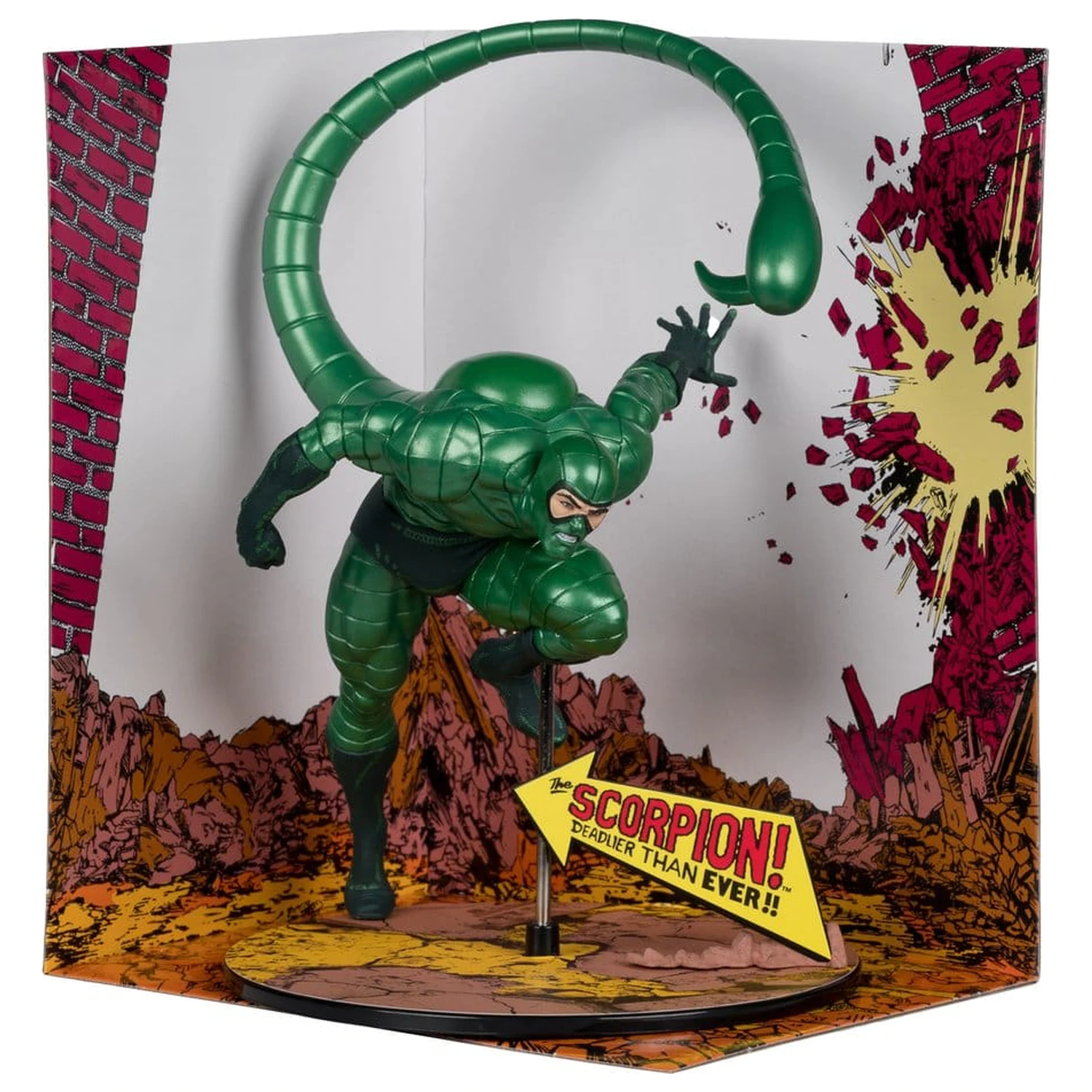 Marvel PVC Statuetka 1/10 Scorpion (Metallic) (The Amazing Spider-Man #318) (Gold Label) 18 cm zdjęcie produktu