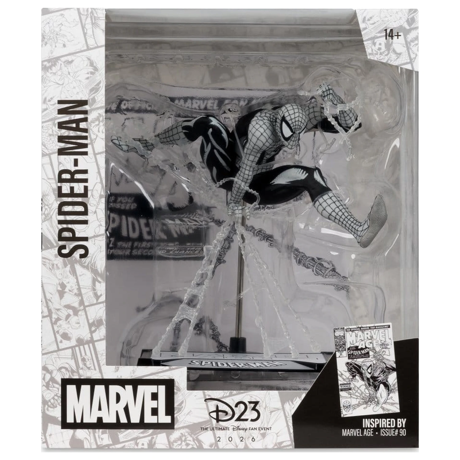 Marvel PVC Statua 1/10 Spider-Man (Marvel Age #90) (Line Art) 18 cm zdjęcie produktu