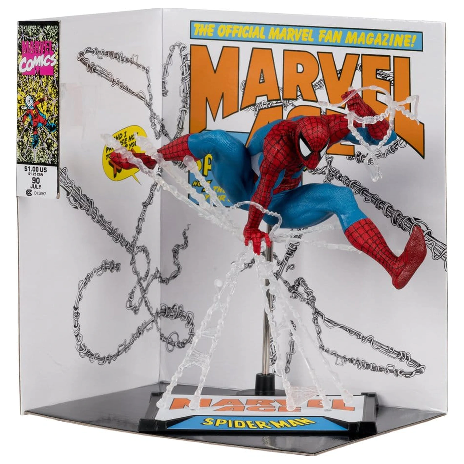 Marvel PVC Statua 1/10 Spider-Man (Marvel Age #90) 18 cm zdjęcie produktu