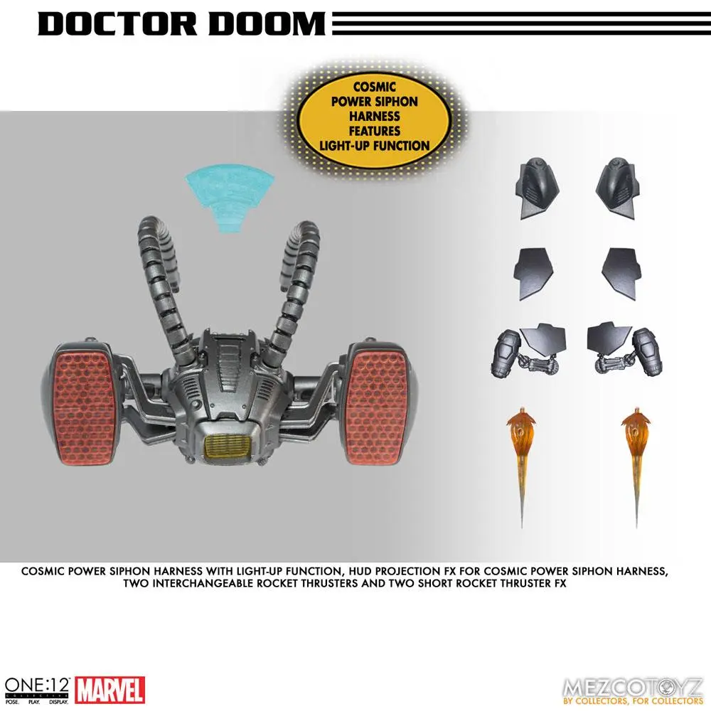 Marvel Figurka akcji 1/12 Doctor Doom 17 cm zdjęcie produktu