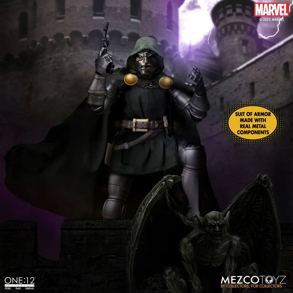 Marvel Figurka akcji 1/12 Doctor Doom 17 cm zdjęcie produktu