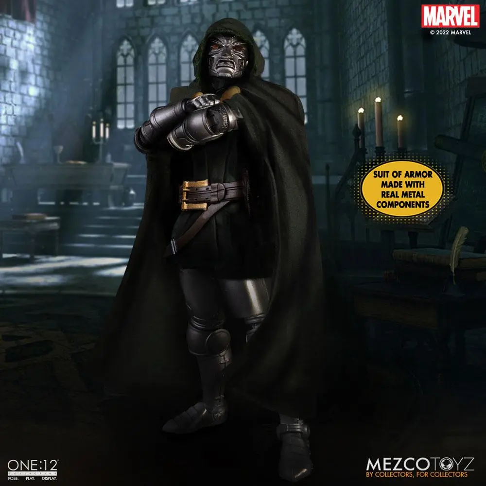 Marvel Figurka akcji 1/12 Doctor Doom 17 cm zdjęcie produktu