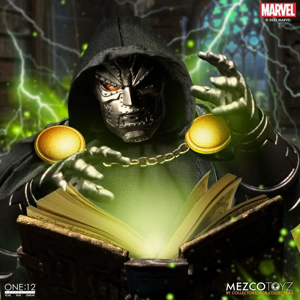 Marvel Figurka akcji 1/12 Doctor Doom 17 cm zdjęcie produktu