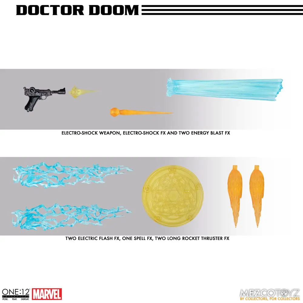 Marvel Figurka akcji 1/12 Doctor Doom 17 cm zdjęcie produktu