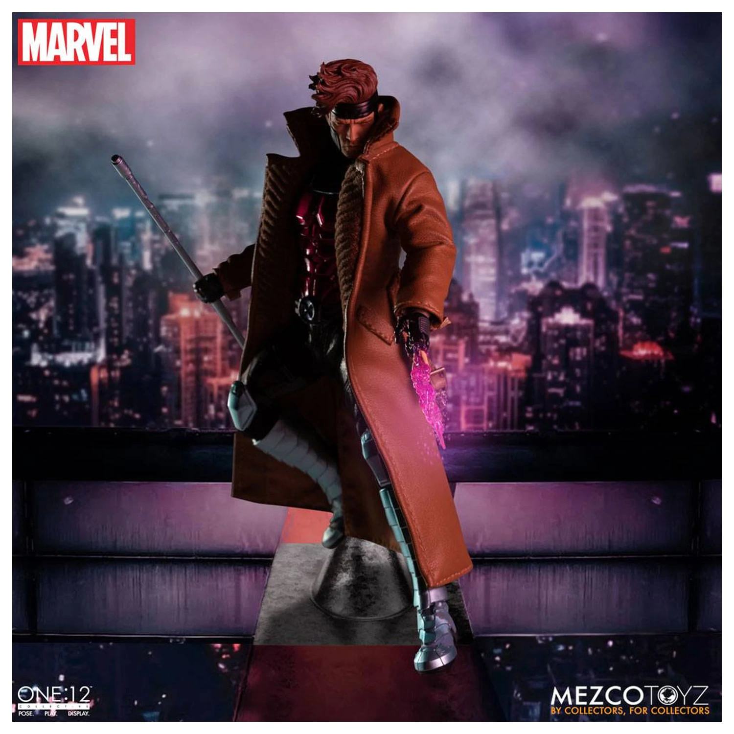 Marvel figurka akcji 1/12 Gambit 17 cm zdjęcie produktu