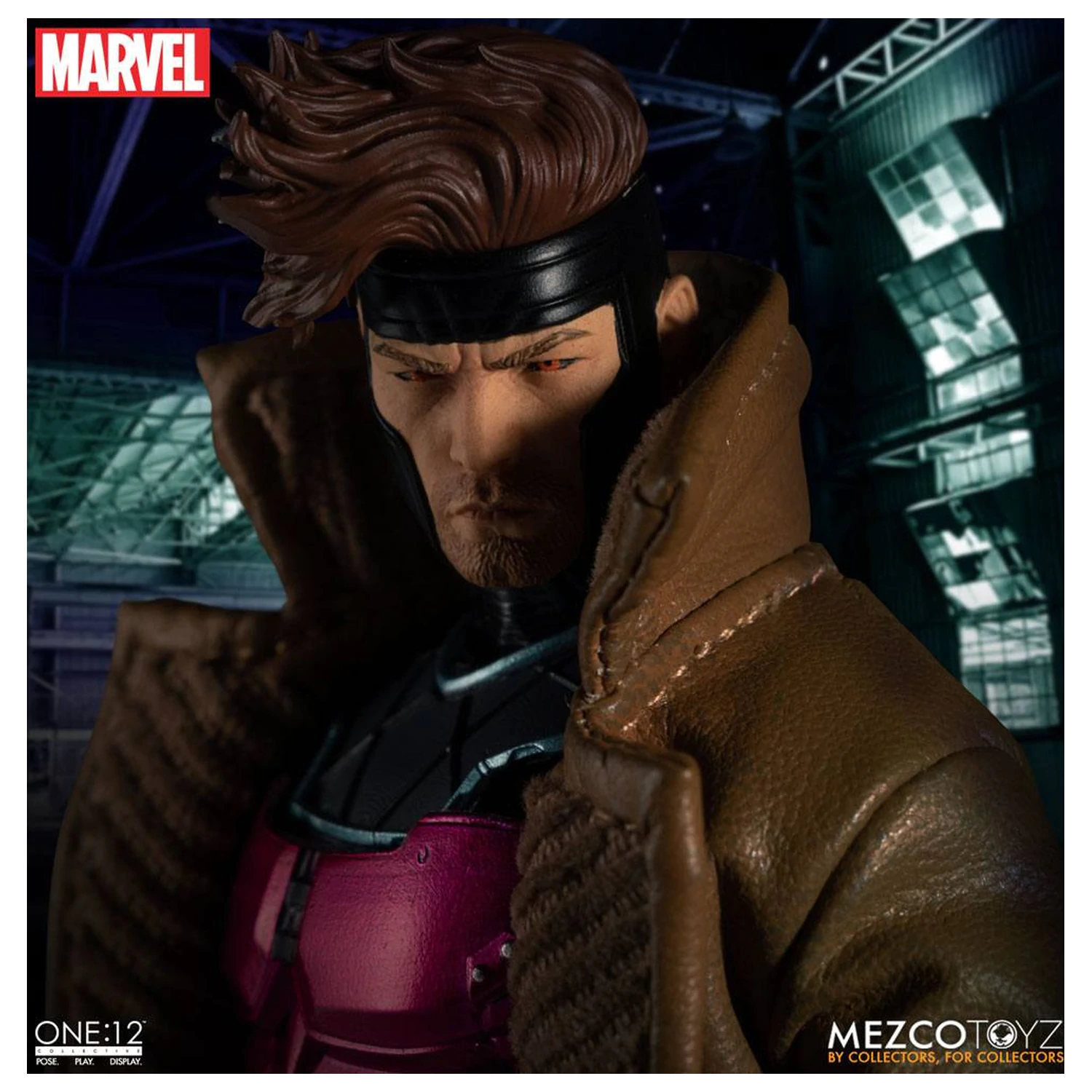 Marvel figurka akcji 1/12 Gambit 17 cm zdjęcie produktu