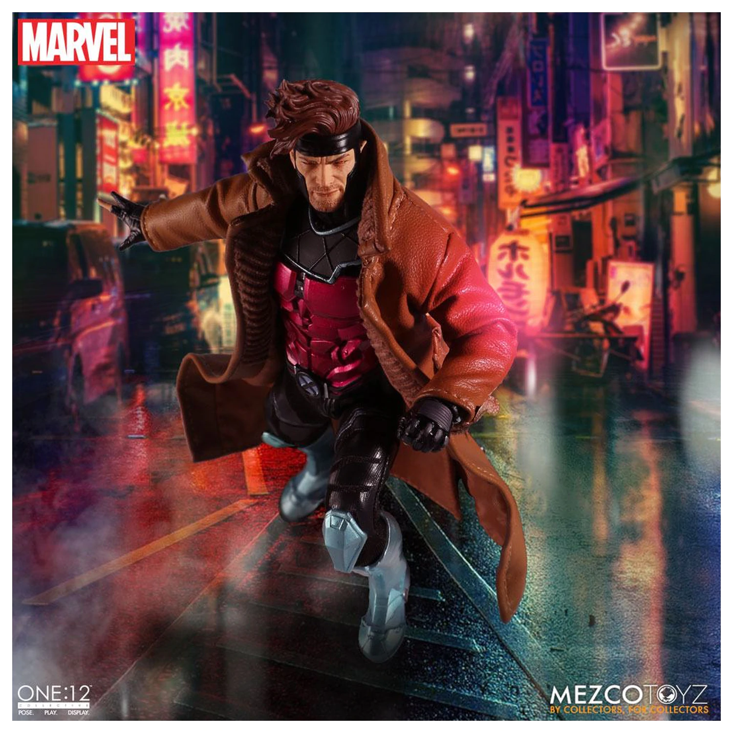 Marvel figurka akcji 1/12 Gambit 17 cm zdjęcie produktu