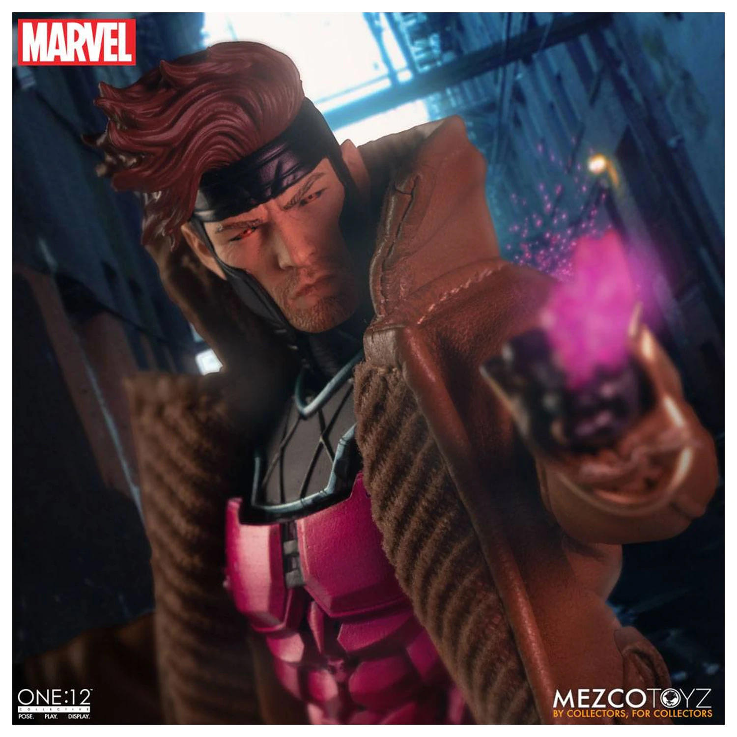 Marvel figurka akcji 1/12 Gambit 17 cm zdjęcie produktu