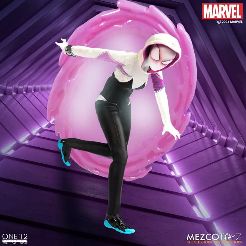 Marvel Figurka Akcji 1/12 Ghost-Spider z Ziemi-65 16 cm zdjęcie produktu