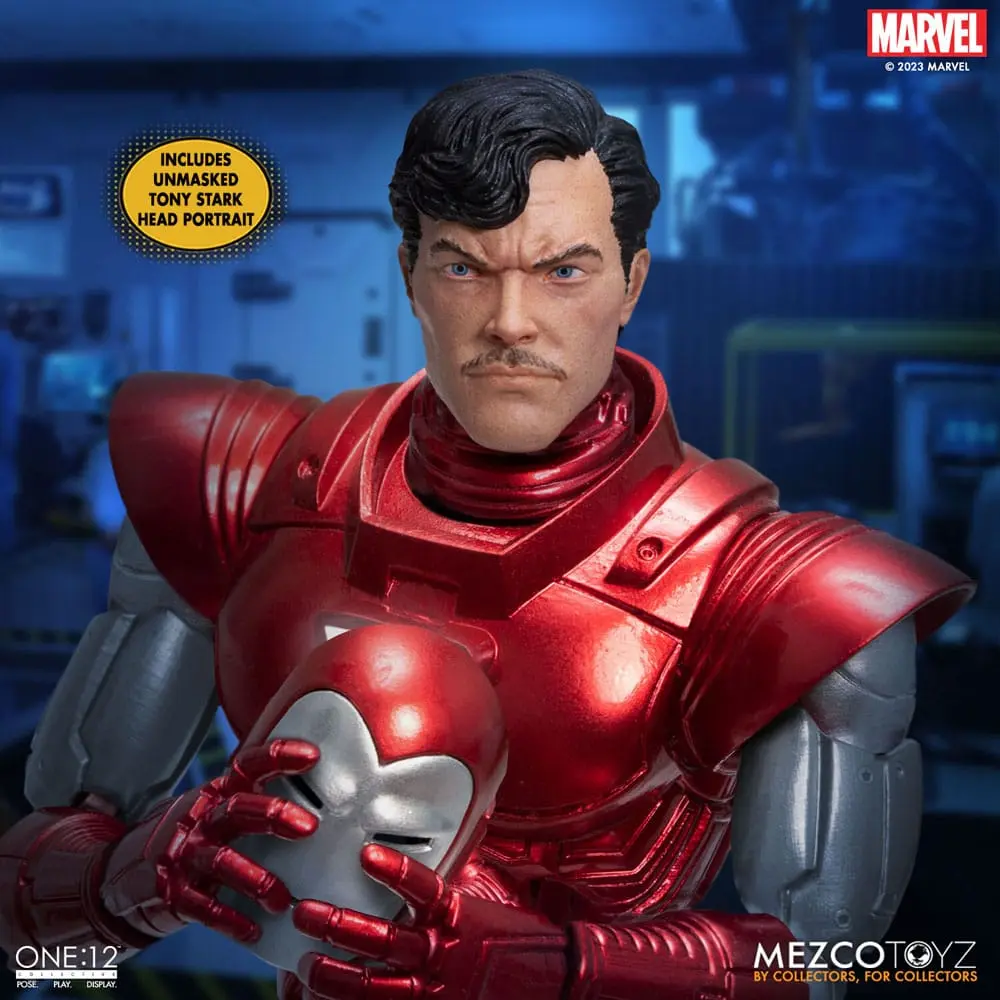 Figurka Marvel Action 1/12 Iron Man (Silver Centurion Edition) 16 cm zdjęcie produktu