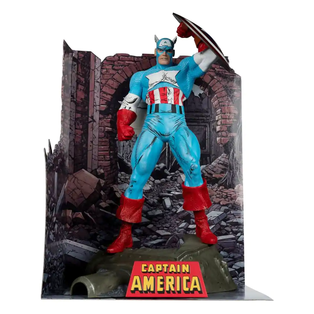 Marvel PVC Statua 1/6 Kapitan Ameryka (The Amazing Spider-Man #323) 28 cm zdjęcie produktu