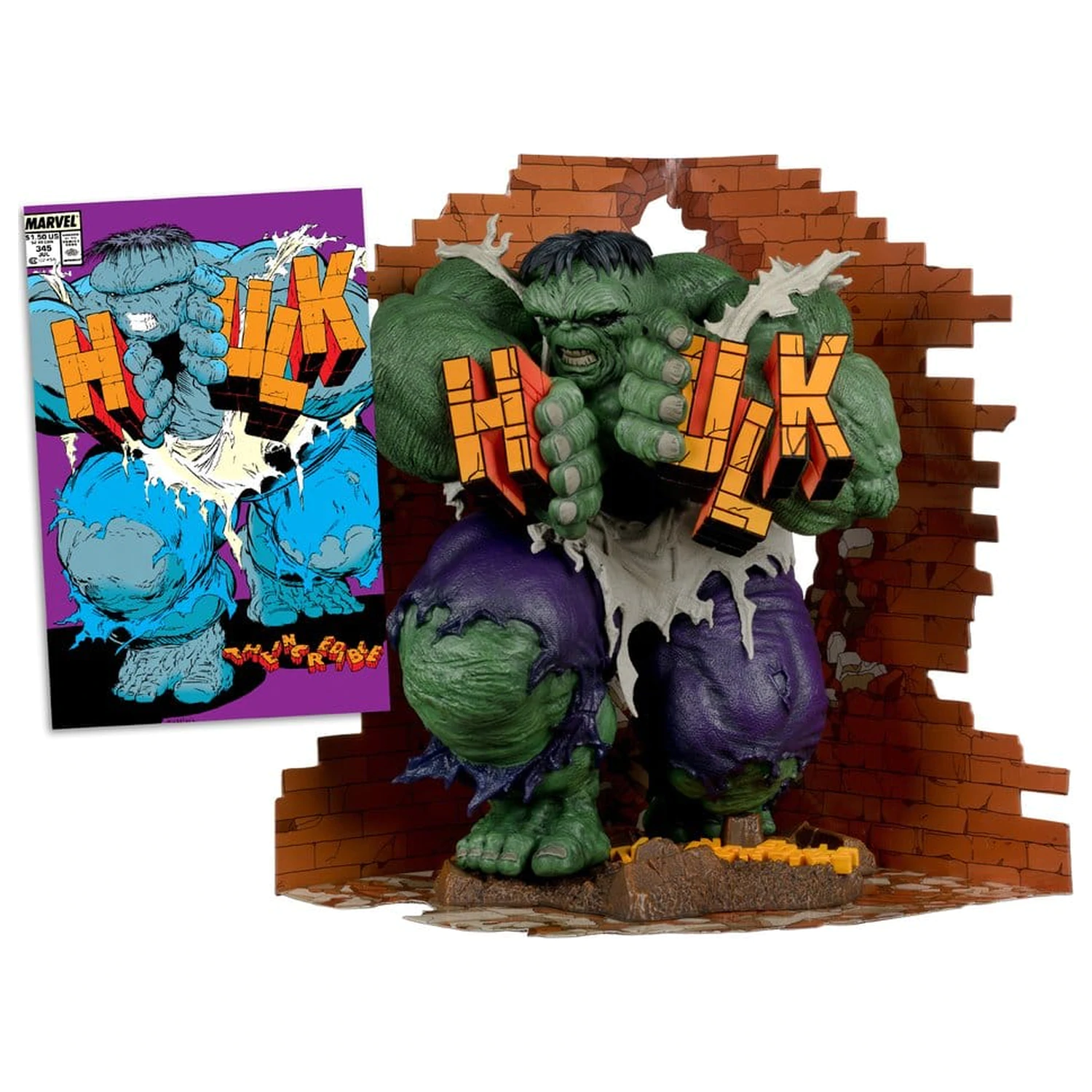 Marvel Statuetka PCV 1/6 Hulk (The Incredible Hulk #345) (Gold Label) zdjęcie produktu