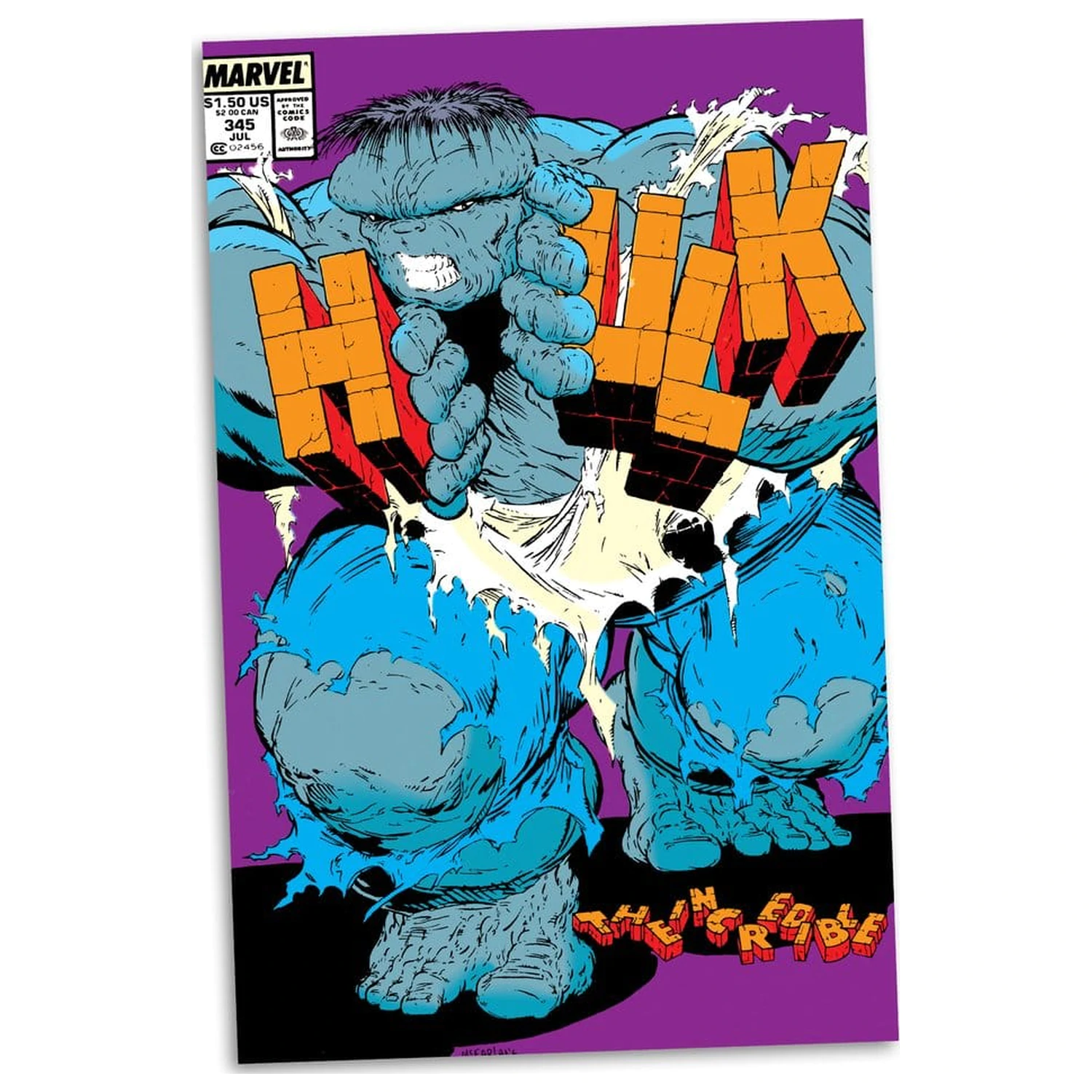 Marvel Statuetka PCV 1/6 Hulk (The Incredible Hulk #345) (Gold Label) zdjęcie produktu