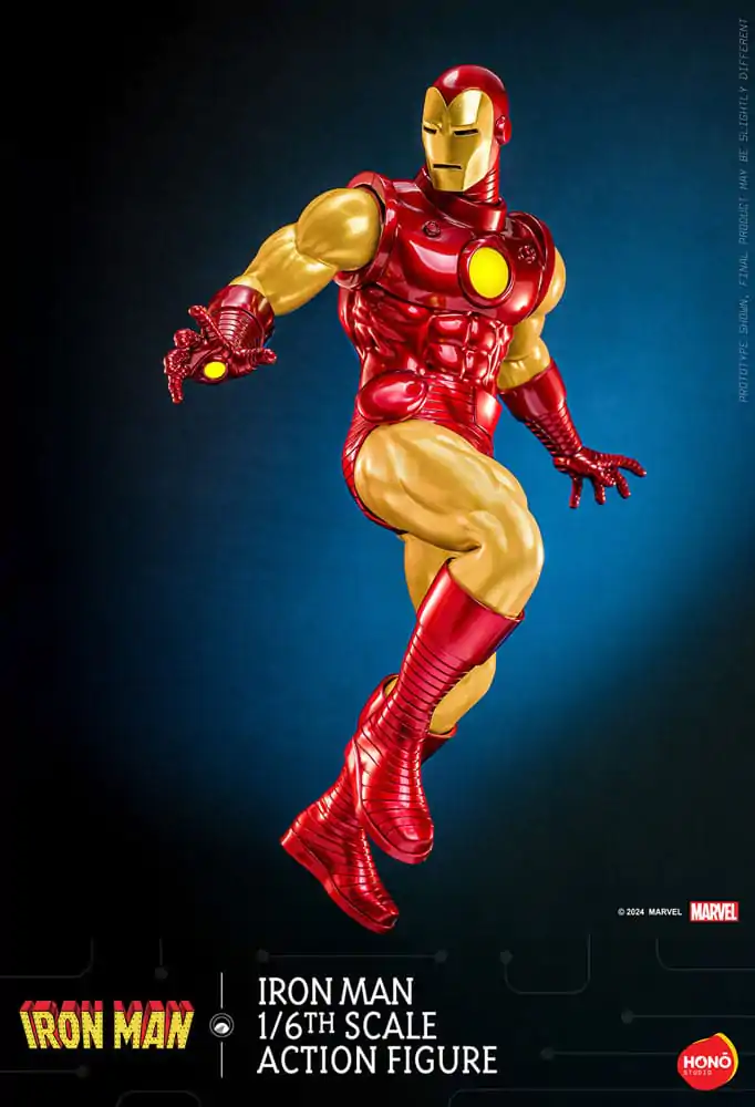 Figurka kolekcjonerska Marvel Action Figure 1/6 Iron Man 32 cm zdjęcie produktu