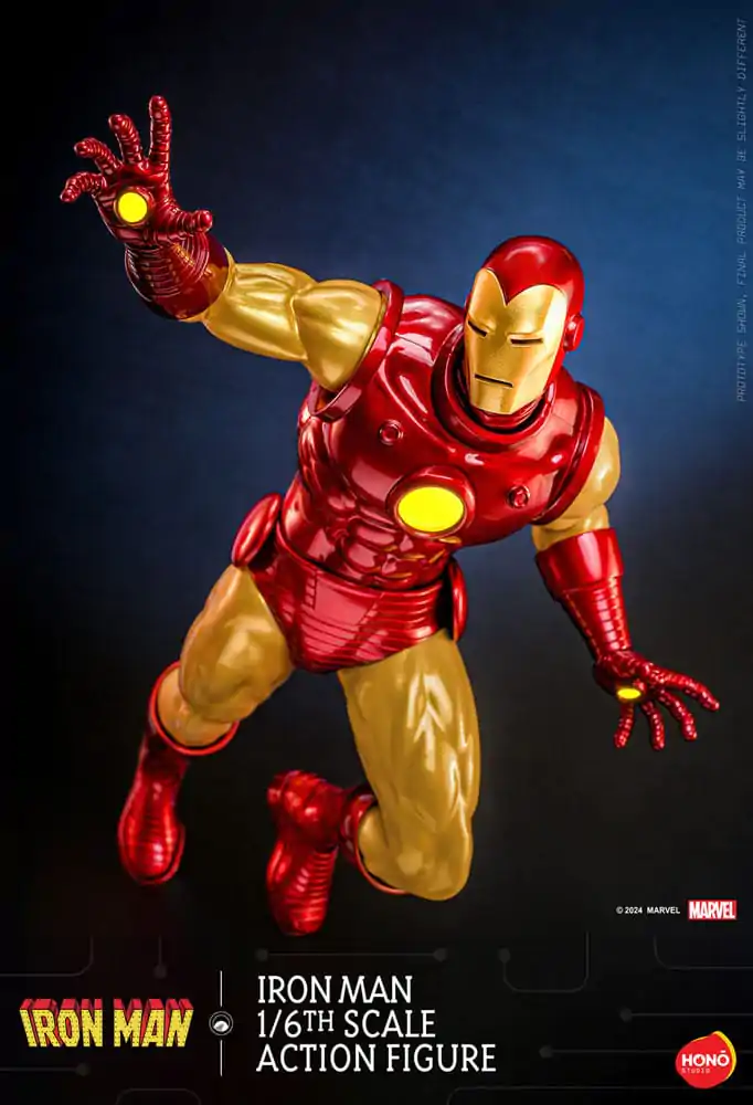 Figurka kolekcjonerska Marvel Action Figure 1/6 Iron Man 32 cm zdjęcie produktu