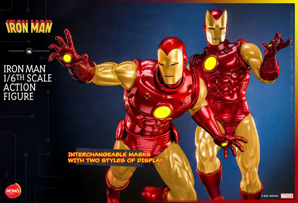 Figurka kolekcjonerska Marvel Action Figure 1/6 Iron Man 32 cm zdjęcie produktu